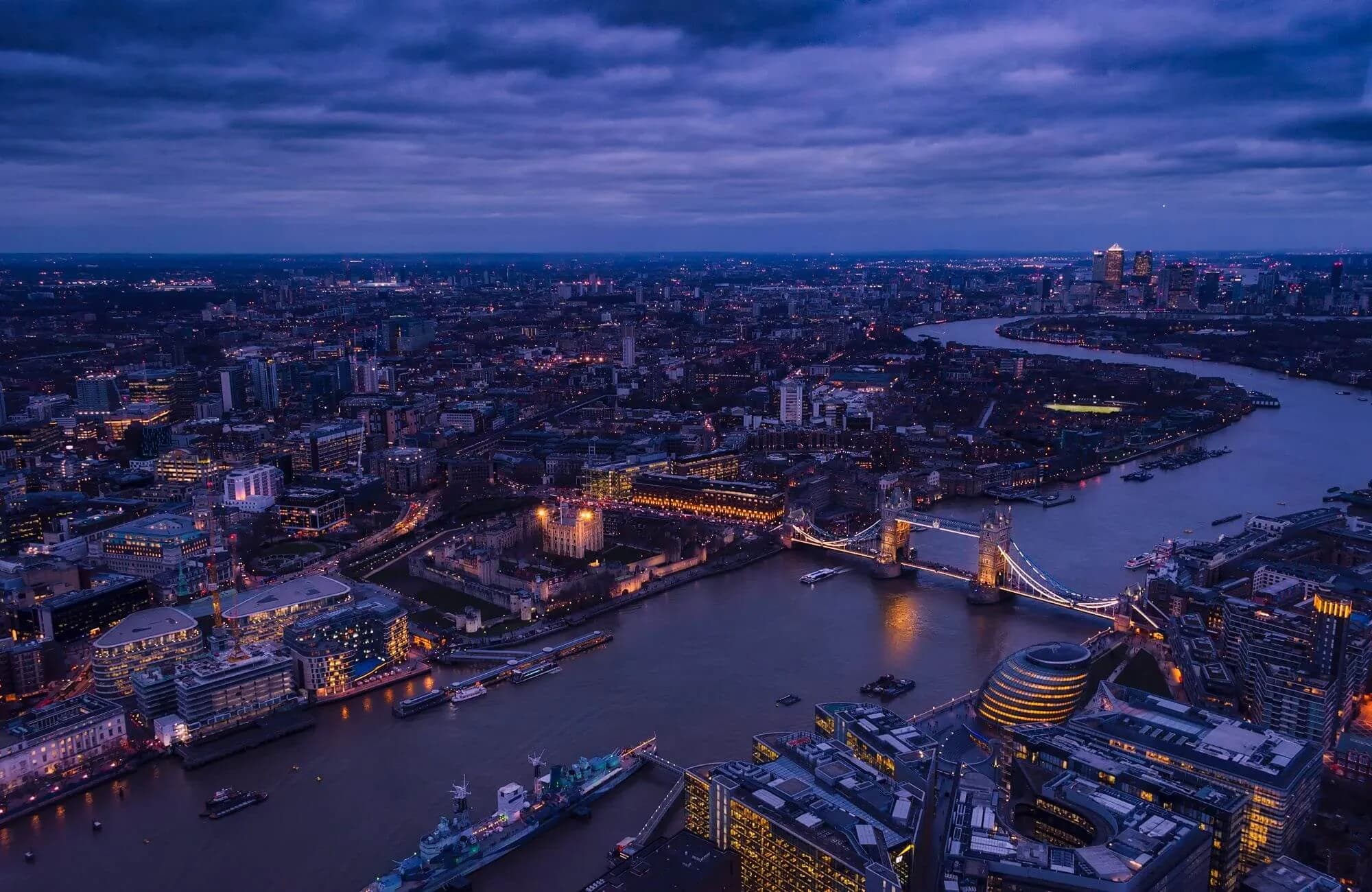 London skyline